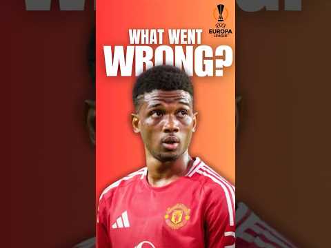 What went Wrong Amad. #manchesterunited #mufc #amad #europaleague #garnacho #rashford