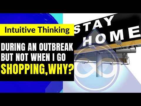 Intuitive Thinking During An Outbreak, But Not When I Go Shopping, Why?