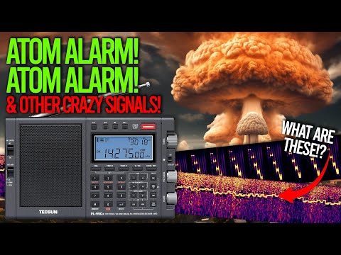 Atom Alarm & Other Crazy Shortwave Signals!