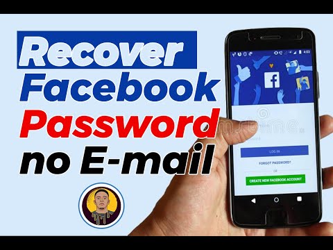 How to recover facebook password with out email