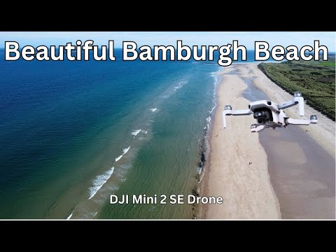 BREATHTAKING Bamburgh Beach Captured By Drone!