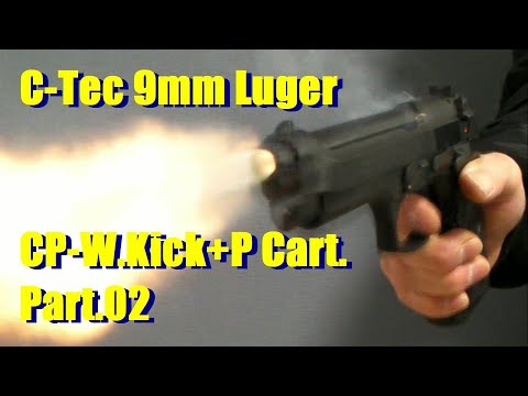 ToyGunﾓﾃﾞﾙｶﾞﾝ発火《C-Tec 9ｍｍ ＋Pカート》Part.02/MGC ベレッタ M92FS HWで発火