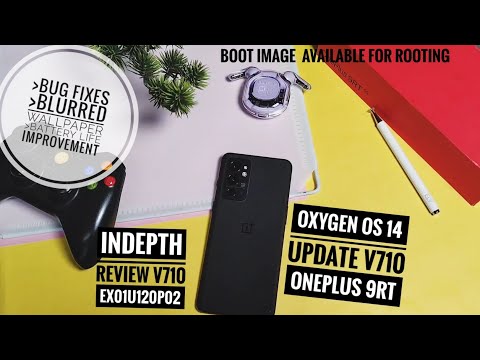 OxygenOS 14 v710 new latest update for oneplus 9rt