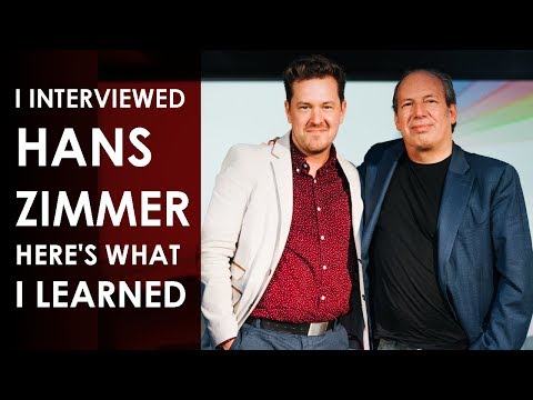 I Interviewed Hans Zimmer - Here's what I learned