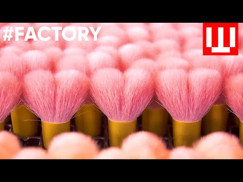 How Makeup Brushes Are Made In Factory | How It's Made Makeup Brushes