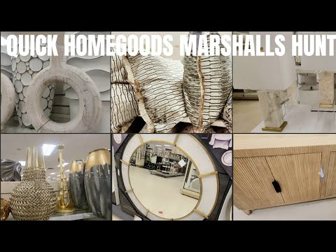 A QUICK LOOK AT GREAT DECOR FINDS IN JULY 10 MINS OF HOMEGOODS MARSHALLS