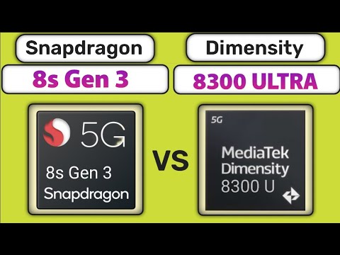 Snapdragon 8s Gen 3 vs Mediatek Dimensity 8300 Ultra