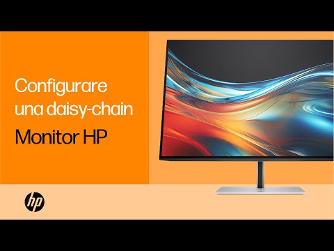 Configurare una daisy-chain | Monitor HP | HP Support