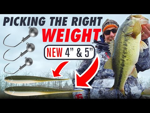 Picking the Right Weighted Jig Head for the NEW FF Sonar Minnow! (4" & 5")