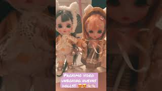 Nuevas dollys custom BJD kawaii dolls muñecas #barbie#bjd #blyth #blythe #kawaii #dolls