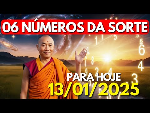 DESCUBRA OS 06 NÚMEROS da SORTE para Hoje! MUDE SUA VIDA FINANCEIRA!