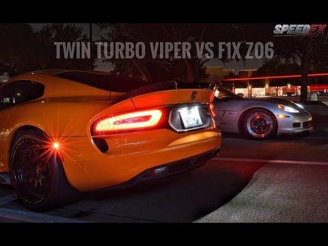 Calvo Motorsports Twin Turbo Viper VS AMP F1X Z06 !