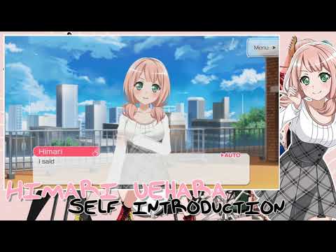 【ENGLISH】Afterglow // Himari Uehara Self Introduction