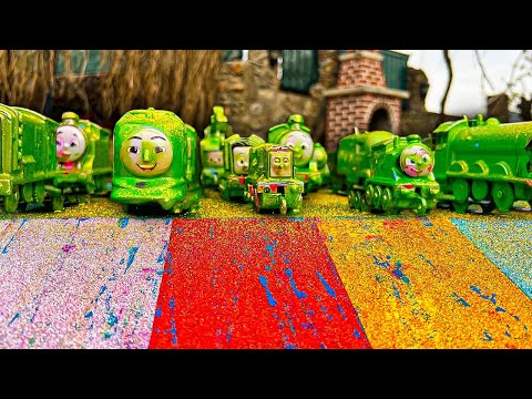 Looking for Thomas & Friends toys | Thomas The Train & Friends playing in paint!