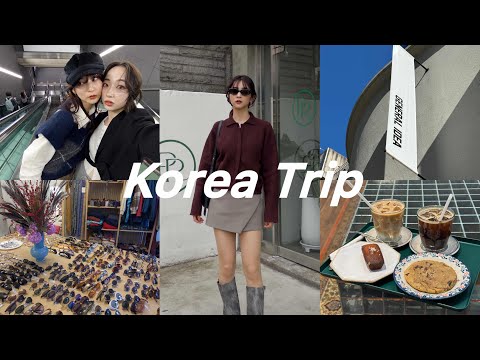 【渡韓vlog】お洒落な友達と行く韓国旅🇰🇷/東大門/聖水/明洞/弘大