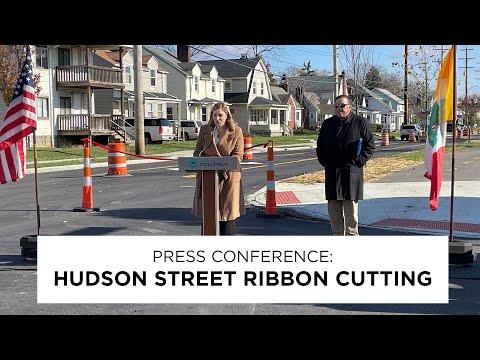 Hudson Street Ribbon Cutting