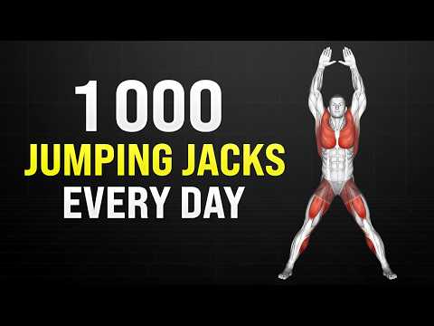 1 000 Jumping Jacks Every Day For 30 Days: What Will Happen?