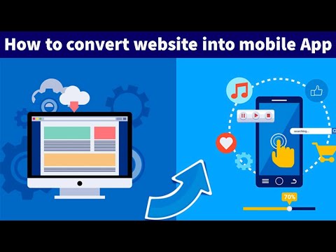 How to convert website into mobile app by using flutter | WebView in flutter