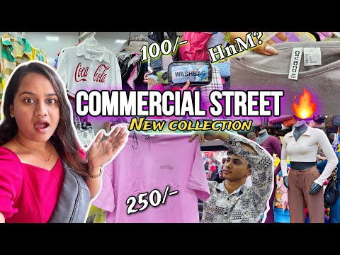 🤩BEST SHOPS IN COMMERCIAL STREET😱 Most affordable shopping street in Bangalore🤯