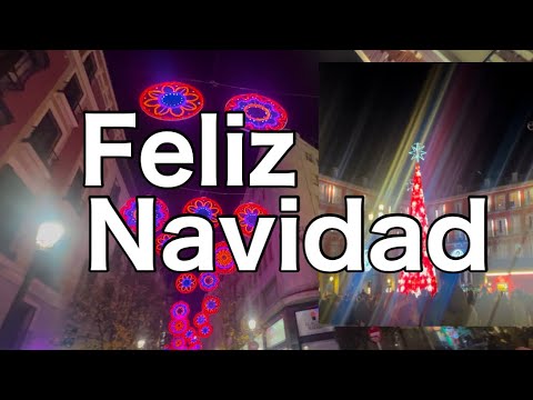 Feliz Navidad Madrid マドリードよりメリークリスマス