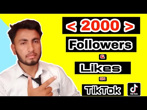 Get 2000+ Followers and Likes On Tiktok 2022. How to get more followers on tiktok free.