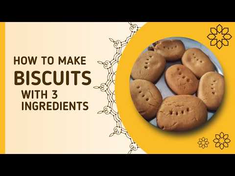 Simple biscuit recipe//no oven ,no maida recipe #cookies