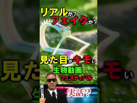 【実話？】リアル？フェイク？見た目がキモい生物たち　#実話 #ニュース #ナニコレ