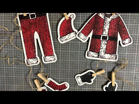 Santa's Clothesline Kit DIY