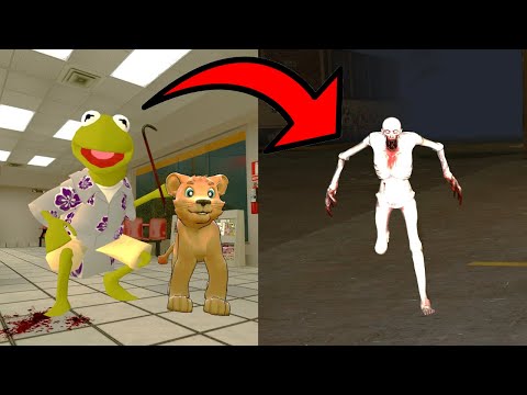 SCP-096 INVADES STORE! - Garry's mod Sandbox