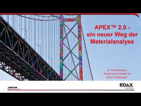 APEX 2.0 - ein neuer Weg der Materialanalyse