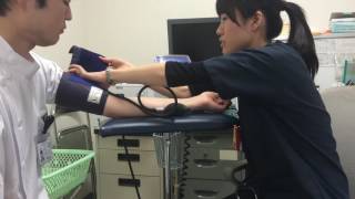 血圧測定の方法　Measurement of Blood Pressure