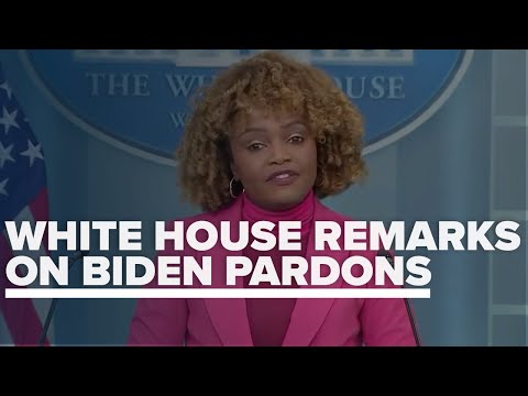 Press Secretary Karine Jean Pierre provided remarks after President Biden granted clemency