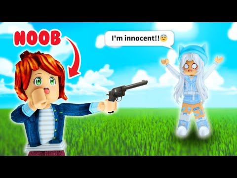 I PRETENDED TO BE A NOOB IN MURDER MYSTERY 2