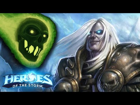 Arthas' Death Coil Domination!💀| Heroes of the Storm (Hots) Lich King Gameplay