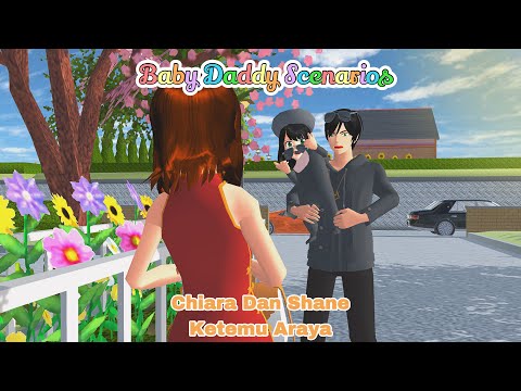 Baby Daddy Scenarios || Chiara Ketemu Mama || SAKURA SCHOOL SIMULATOR DRAMA