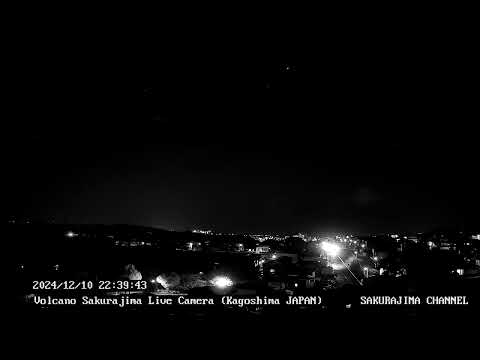 【絶景LIVE】桜島ライブカメラ（噴火・雲海・朝焼け・星空） live camera  volcano-Sakurajima ,Kagoshima,Japan