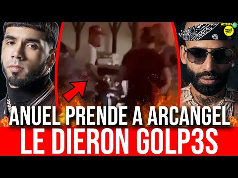 ANUEL LE METIO PUÑOS A ARCANGEL EN MEXICO!! PROBLEMA CALLE ENTRE ANUEL Y ARCANGEL