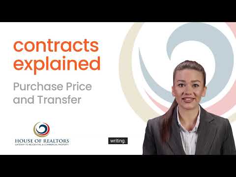 CONTRACTS EXPLAINED:  PURCHASE PRICE AND TRANSFER