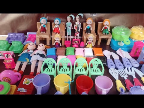 6 Minutes Satisfying With Unboxing Hello Kitty Sanrio Kitchen Set | Tiny Cute Kitchen Set Toy Review