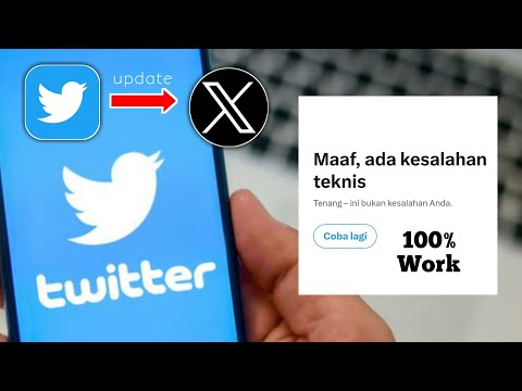 CARA Mengatasi kesalahan teknis di Aplikasi Twitter 100 % Work