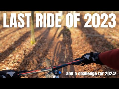 Last Ride of 2023 ...and a special challenge for trail riders at Wildwood!