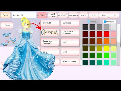 How To Play As Cindrella Character in Sakura School Simulator ✨❄️ Tutorial : Sakura School Simulator