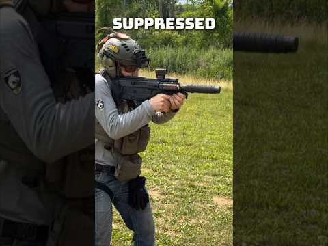 Testing New Bullpup PDW 300 Blackout With & Without Suppressor