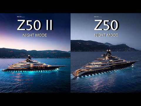 The New NIKON Z50 MARK II VS NIKON Z50 | NIGHT MODE | Camera Test