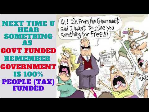 GOVERNMENT FUNDED | அரசாங்க உதவி