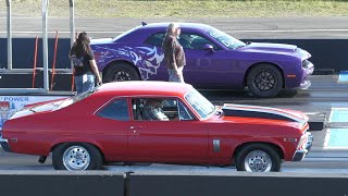 New vs Old Muscle Cars Drag Racing