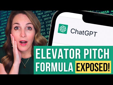 TOP 4 ChatGPT Prompts To Write The ULTIMATE Elevator Pitch (Example & Guide Included)