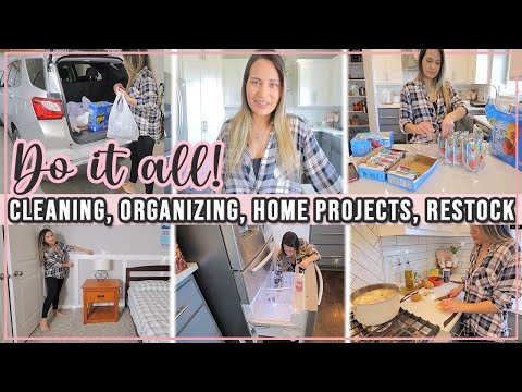 🌸DO IT ALL With Me 2023! | PRODUCTIVE DAY IN THE LIFE OF A WORK AT HOME MOM