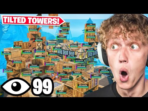 I Hosted a Tilted Towers Zone Wars Tournament! (Pros ONLY)