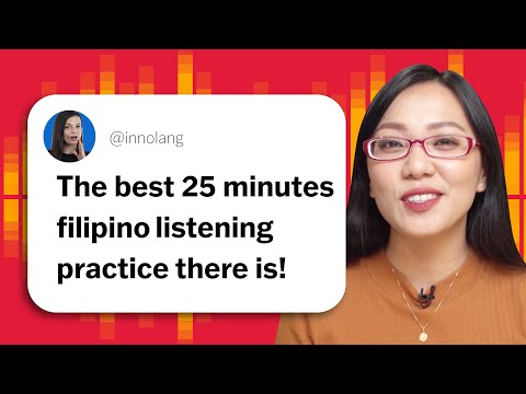 25 Minutes of Real Life Filipino Listening Skills | For ALL Learners